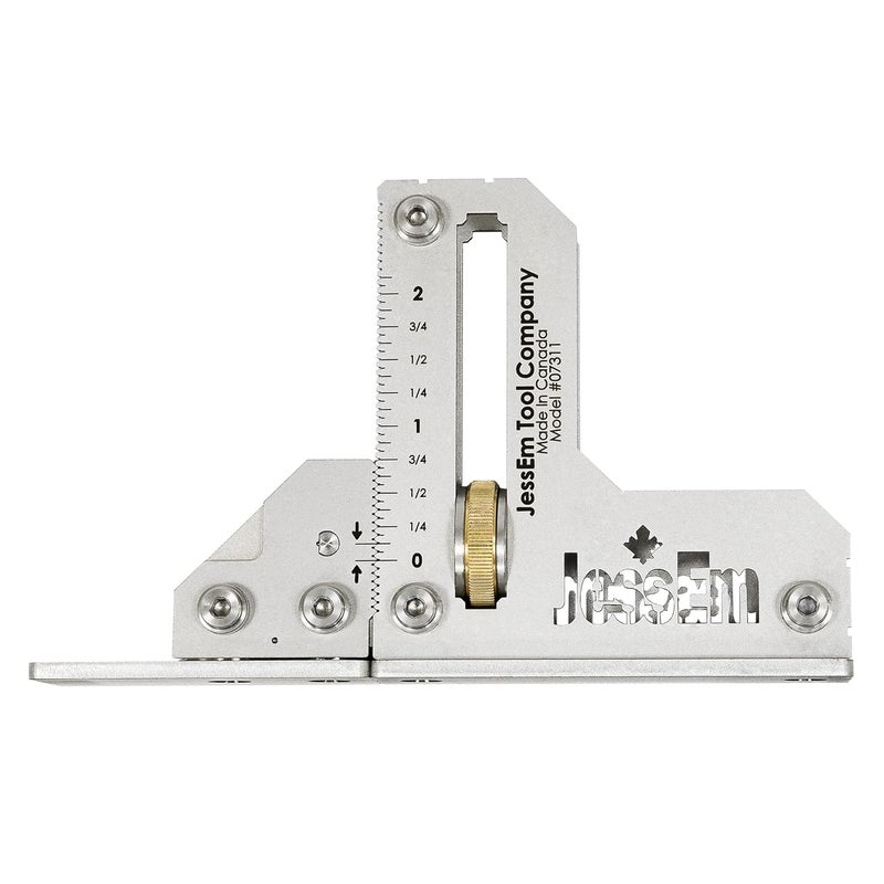 JessEm 07311 14 Guage Stainless Steel Tool Setting Gauge - Imperial - Small - Image 1